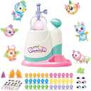 Balloon Animals Kit with Pump, Funny Balloons Inflator Toy, DIY Sticky Balloon with Pump, Squishy Balloons Maker, Magic Sticky Balls Making Craft Kit for Girls Boys