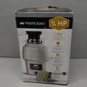 Moen L-3200 Waste King 3/4 HP Garbage Disposal with Power Cord, 3/4 HP - Continuous Feed