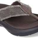 Skechers Men's USA Parson Sd - Gino Thong Sandal With Frayed Edges 10