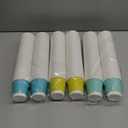 Tamone 600 Pack 3 oz Bathroom Cups, Small Paper Cups, Mouthwash Cups, Mini Paper Cups, Blue, Yellow, Green Disposable Paper Cups for Party, Picnic, BBQ, Travel, Home and Event