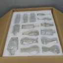 Glass Bud Vases Set of 36PCS, Small Flower Vases for Wedding Centerpiece Table Decoration, Vintage Vase in Bulk for Flower Arrangements, Mini Vase for Birthday Party, Festival Home Decor,Clear