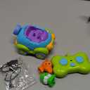 Lehoo Castle Remote Control Car for Toddlers, Rechargeable RC Cars for Toddler Toys 2-3, Dinosaur Toys for Ages 2-4 with Lights & Music, 2 3 4 Year Old Boy Toys