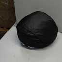 GLX GX11 Compact Motorcycle Helmet - Matte Black, Large - Full Face w/ Tinted Visor, DOT Approved L