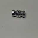 ZKSM 2 Set Shower Screen Handle Bathroom Door Handle Knob with Solid Stainless Steel for Replacement Groove Glass Door(Install Screw 7.8x30mm)