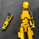4-Pack T13 Action Figure Set,7 Inch Multi-Colored Titan 13 Robot, Dummy 13, 3D Printed Lucky 13 Robo for Collectors Desktop Decorations (Assembly Completed)