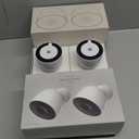 Google Nest Cam Outdoor (Wired, 2nd Gen) - 2 Pack - Security Camera with 2K Video and Gemini, Night Vision, 2-Way Audio - Works with Google Home - 2025 Model - Snow