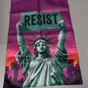 VOTANTA (12"x18") Resist Garden Flag Anti Felon Anti Racism Resist Fascism Women's Rights Feminist Funny Political Gifts Outdoor Sign Yard House Patio Decorations Welcome Garden Flag Double Sided