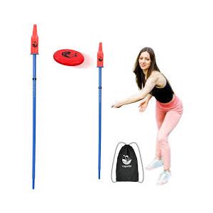 Juegoal Outdoor Flying Disc Game Set, Yard Games Set, Outside Fun Disc Toss Game for Beach Lawn Backyard Park Camping