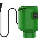 MORECOO Electric Air Pump for Vacuum Storage Bags - Smaller, More Portable, 5000PA Suction Power, 55W Energy Saving, Convenient & Fast Vacuum Bag Pump - Ideal for Travel(Green)