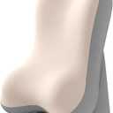 Lumbar Pillow, Wedge Pillow for Prone Sleeping Reading Sitting Post-Surgery Recovery Anti-Acid Reflux Leg Support Bed Use,for The Waist(White)