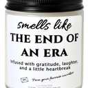 Retirement Gift for Woman  Unique & Heartfelt Retirement Gifts for Men  Lavender Memorable Farewell Gifts for Coworkers, Present for Boss, Friend, Office Goodbye Party by Joyqua, White