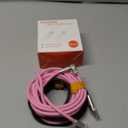 USB C to USB C Cable 10ft 240W 2-Pack USB 2.0, Type C Charging Cable for iPhone 15, Samsung Galaxy S23, MacBook Pro 2020, iPad Pro, iPad Air 4, Pixel and More. Black+Pink