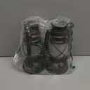 Outdoor Lanterns Waterproof Hanging Vintage LED Camping Lamps with Dancing Flame Non-Solar Remote Control Light Landscape Decor for Table Patio Garden Yard Pathway Porch 2Pack (3AA Batteries Power)