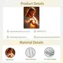 Sacred Heart of Jesus Canvas Wall Art Divine Mercy Wall Decor Christian Religious Art Poster Print Jesus Portrait Picture Painting Suitable for Bedroom Living Room Prayer Room Church Decor 16*24 (Stretched Canvas on A Wooden Frame)