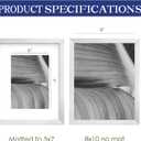 An&He 8x10 Picture Frame, Silver Photo Frame for Tabletop and Wall Display, Minimalist Design, Set of 3