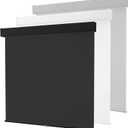 Cordless Roller Window Shades,100% Black Out Shade for Windows,Thermal Insulated Free-Stop Blackout Blinds,Door Blinds,Blackout Window Shades Pull Down for Home, Office, 36" W x 72" H, Black