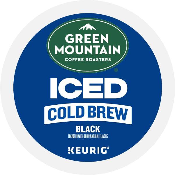 Green Mountain Coffee Roasters, Black Cold Brew, Keurig Single-Serve K-Cup Pods, 10 Count
