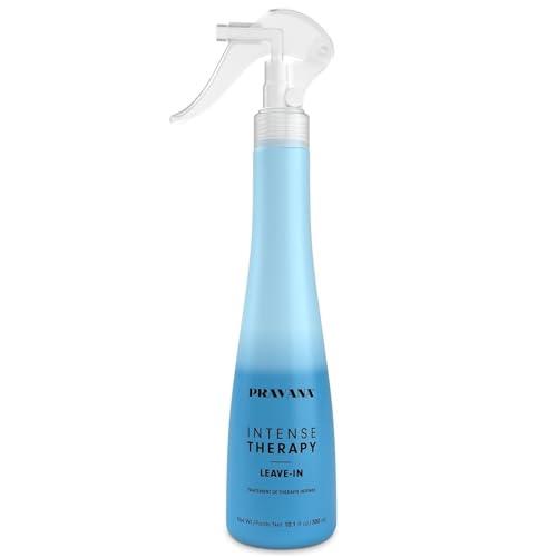 PRAVANA Intense Therapy Leave-In Conditioner Spray Treatment & Detangler | Instantly Detangles & Hydrates | Equalizes Hair Porosity | For All Hair Types | Strengthens & Softens Hair | 10.1 Fl Oz