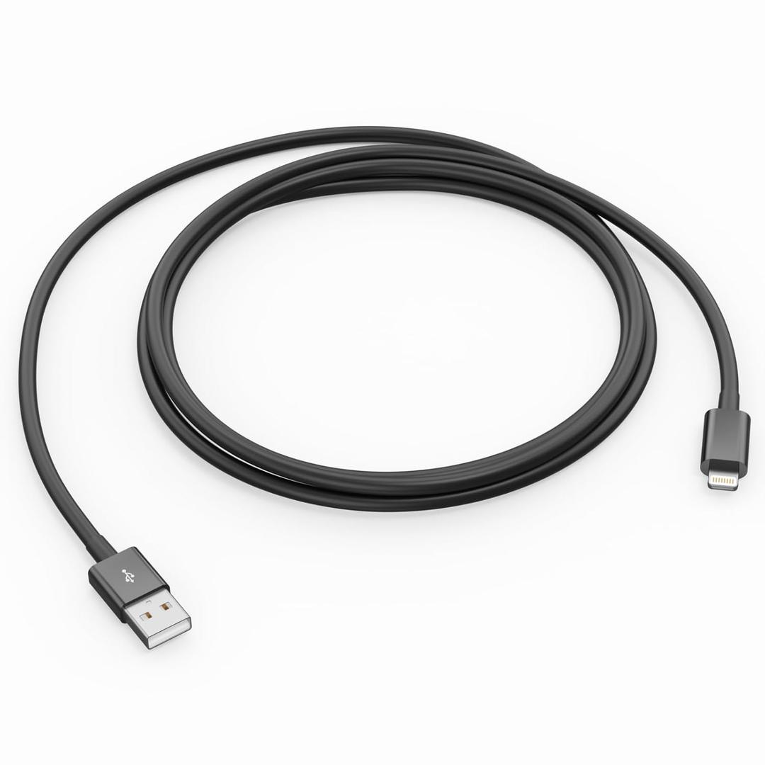 Snisre Car Carplay Cable, USB A to Lightning Cable 3FT Compatible with iPhone 14 13 12 11 Pro Max XR XS X Charger CordCar Charging CordBlack