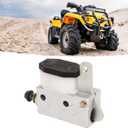 Go Kart Brake Master Cylinder Pump, 12.8 UTV Brake Pump, Brake Hydraulic Cylinder Pump for Go Kart, Three Wheel ATV UTV Modified Brake Pump