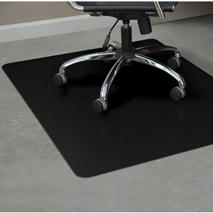ES Robbins Rectangle Hard Floor Chair Mat, 36-Inch by 48-Inch, Black