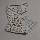 Hudson Baby Unisex Baby Cotton Swaddle Wrap, Forest Animals, 0-3 Months (0-3 Month, Forest Animals)