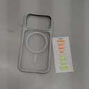 TORRAS Magnetic Shockproof for iPhone 17 Pro Case, Camera Control, Compatible with MagSafe, Military-Grade Protection, Stronger Slim Translucent Phone Case for iPhone 17 Pro, Silver White