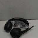 AOC Wireless Headset with Mic for Work, Bluetooth 5.4 Headphones with Noise Canceling Microphone, USB C, 30H, Clear Calls & Mic Mute for PC, Laptop, Cell Phones, Zoom - Black