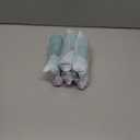 3 x Dog poop bag holder-2 in 1 Dog Waste Bag holder Comes with pet snack box for Leash Lightweight Pet Waste Bag DispenserEquipped with nylon rope and buckle (Excluding dog waste bag)(Green+Purple)