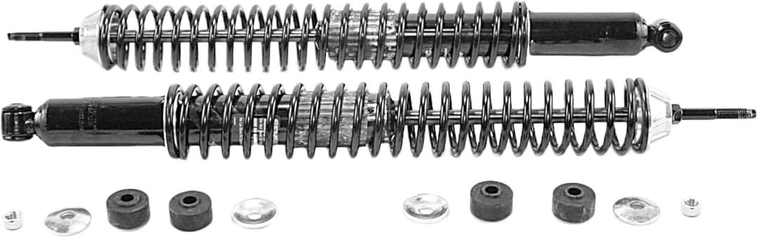 Monroe Load Adjusting 58629 Suspension Shock Absorber and Coil Spring Assembly Pack of 2 for Ford F-150