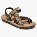 MEGNYA Comfortable Womens Hiking Sandals, Flip Flop Walking Sandals with Arch Support, Athletic Sandals with Hook and Loop Straps for Beach Vacation Adventure 41