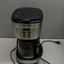 Capresso 12-Cup Coffee Maker with Glass Carafe, Stainless and Black 416.05