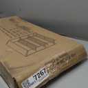 HOMEFORT 4-Tier Shoe Rack, Modern Industrial Shoe Storage Tower, Narrow Shoe Organizer for Closet Entryway, Small Shoe Rack Table with Durable Metal Shelves and MDF Top, White Oak