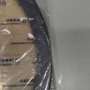 16 Inch Round Photo Frame for Wall - Clear Glass Wedding Hanging Picture Frame, Decorative Wall Frame for Home, Office Decor