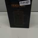 BAYKA 34oz 1 Liter French Press Coffee Maker, Coffee Lover Gifts Basket Set, Heat Resistant Thickened Borosilicate Glass Stainless Steel Brewer, Cold Brew Cafetera Teapot for Kitchen, Copper