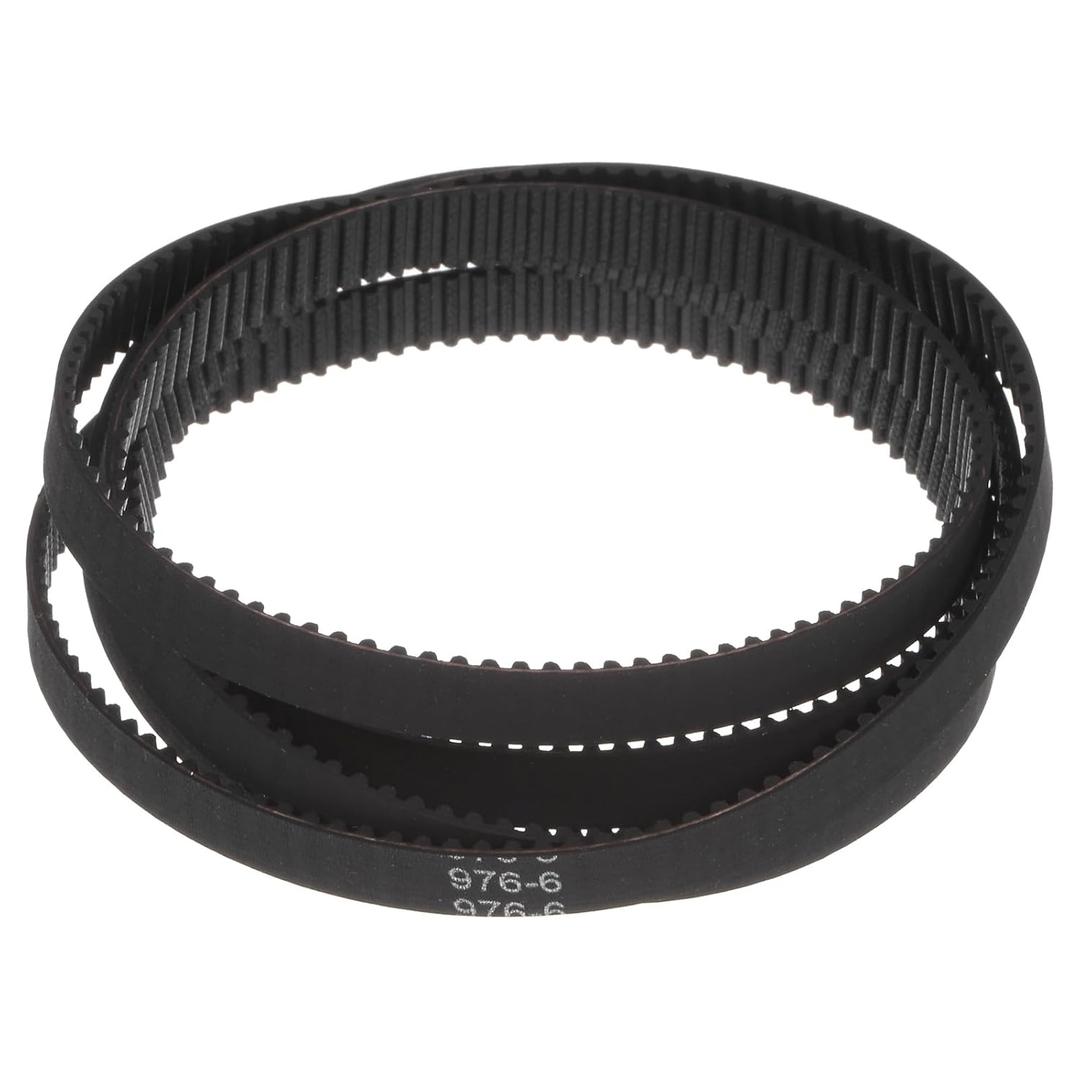 uxcell 2pcs 2GT Timing Belt Closed Loop Rubber Belts 976-2GT-6, 6mm Width x 976mm Length, 3D Printer Timing Belt