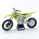 1:12 Scale Diecast Dirt Bike Motorcycle Model  Green Motocross Motorbike with Realistic Details, Alloy Body, Display Gift for Enthusiasts