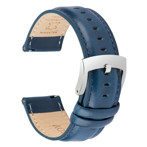 OTTOODY Leather Watch Bands Quick Release, Elegant Top Grain Leather Watch Straps for Men & Women, Choice of Color & Width - 18mm, 19mm, 20mm, 21mm or 22mm Wristbands Bracelet for Watch & Smartwatch