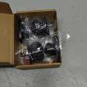 LISEN 2 Pack Magnetic Phone Holder for Your Car Magnet for Phone Car Mount Vent 6 Military Magnets Vent Cell Phone Holder Mount for Car Plate Fit All, Gifts for Women Men, Car Accessories (Black)