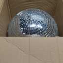 Disco Ball 12-Inch  Large Hanging Mirror Ball Disco Ball Decor for Disco Party Decorations, Weddings, Events, Disco Christmas Decor, and Home Celebrations