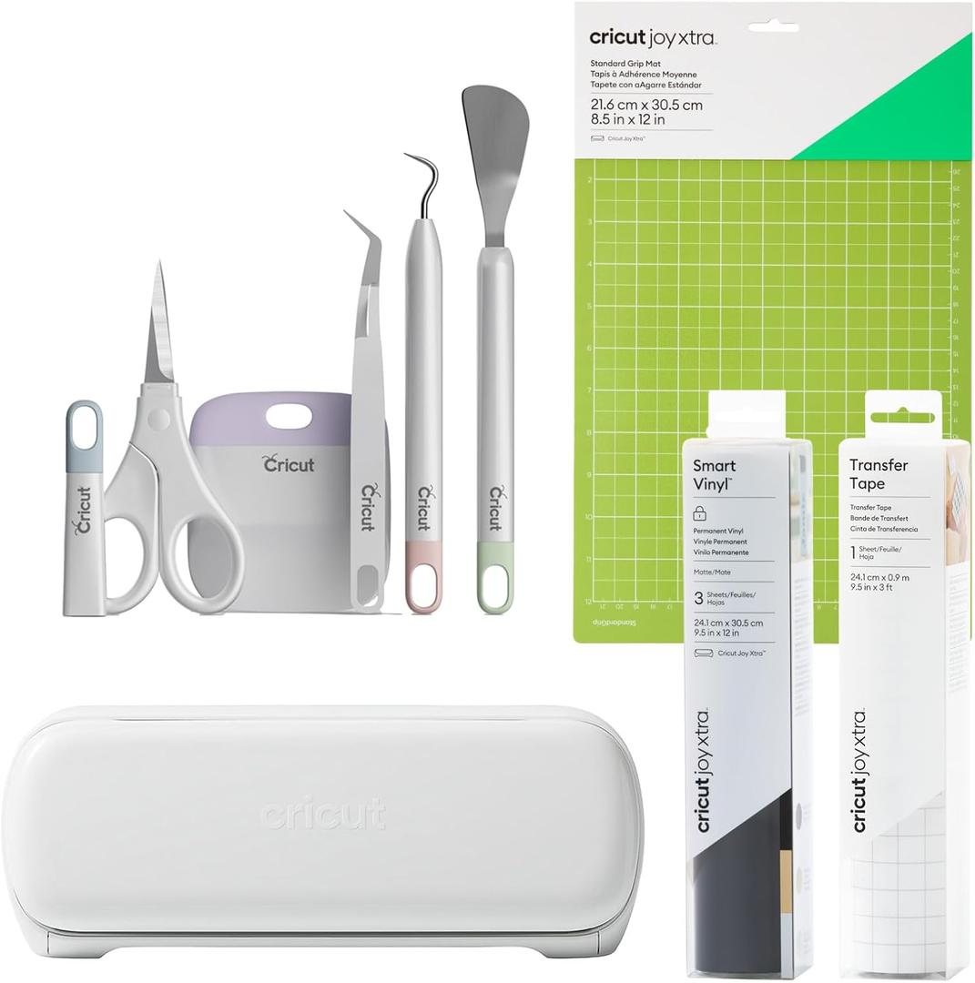 Cricut Joy Xtra Smart Cutting Machine | Vinyl Starter Kit