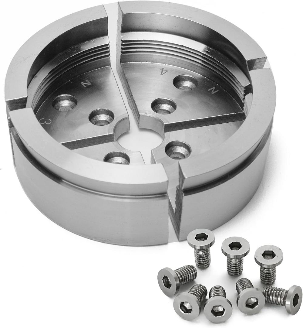 NCK-3.75Z-PJSN Powergrip Jaws for BMWOOD NCK Series Woodturning Lathe Chuck, Compatible with the chucks: SuperNOVA2, G3 Nova, Robert Sorby Patriot, Record Power SC3, Record Power SC4