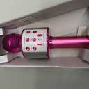 Kids Karaoke Microphone for Girl Toys: Christmas Birthday Gifts Ideas for 3 4 5 6 7 8 9 10 Year Old Girls (Purple)