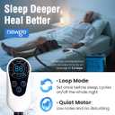 NEWGO Cold Therapy Machine with Programmable Timer for Knee & Shoulder After Replacement Surgery, Lightweight Ice Machine Compression Pad with Quiet Pump for Swelling, Injuries, Joint Pain, Arthritis