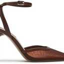 SYHXYHEG Mesh Closed Pointed Toe High Heels for Women 7