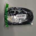 Dickies mens Genuine Leather Belt Durable Casual Style, Regular & Big and Tall Sizes (Black, L)