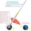Trimmer Combi Attachment/String Trimmer Attachment Compatible with 543RBK,336RK,122LK, 330LK Gas Trimmers and 330iK Combi Switch Replace OEM NO.300Ta Dx,TA320, 17