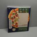 Pizza Pan - 14 Inch Nonstick Pizza Pan for Oven with Widen Handles for Cooking, Baking, and Grilling - Durable, Even Heating, Long-Lasting Kitchen Cookware (1, Black)