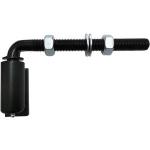 Universal Industrial Heavy Duty 3/4" J-Bolt Gate Hinge Steel Pivot Hinge Welded Hinge for Welding on Larger Iron or Steel Gates, Adjustable 8 1/2" Long Bolts Ball Bearing (Sold as A Single)