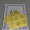 Best Paper Greetings 48 Sheets Blue Floral Certificate of Recognition Paper for Printing with Gold Foil Sticker Seals - Customizable with Border for Graduation, Diploma, Documents (8.5 x 11 in)